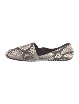Vince Suede Animal Print D'Orsay Flats