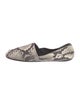 Vince Suede Animal Print D'Orsay Flats