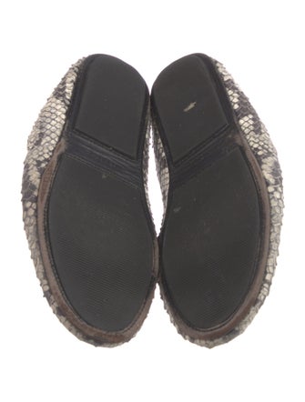 Vince Suede Animal Print D'Orsay Flats