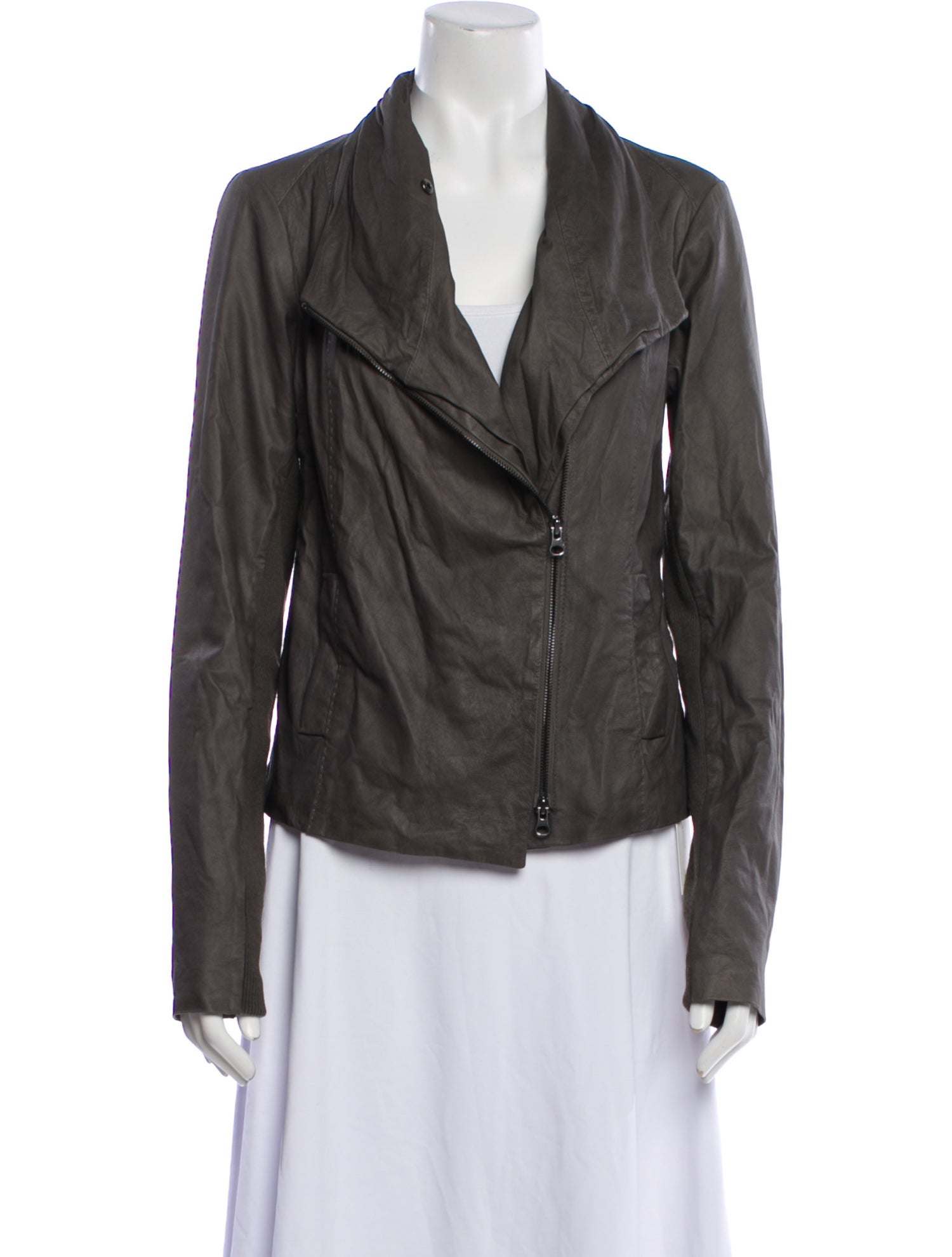 Vince Leather Biker Jacket
