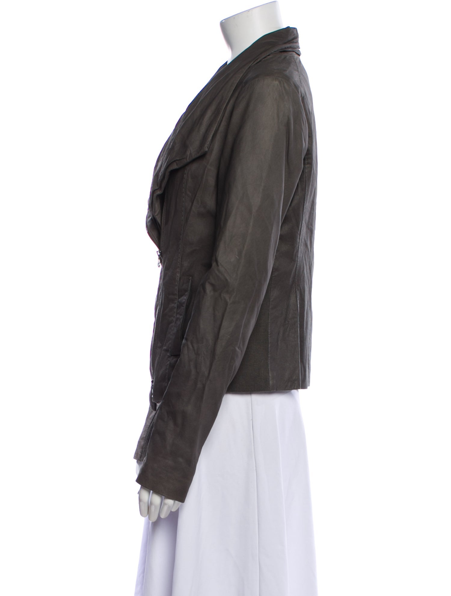 Vince Leather Biker Jacket