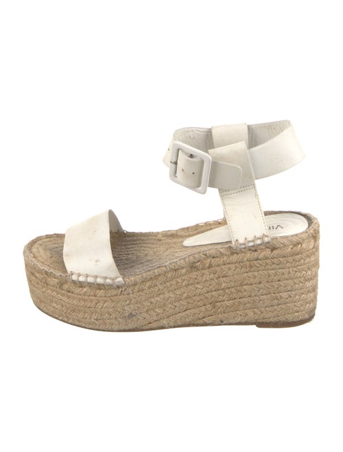 Vince Leather Espadrilles