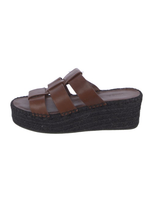 Vince Leather Espadrilles