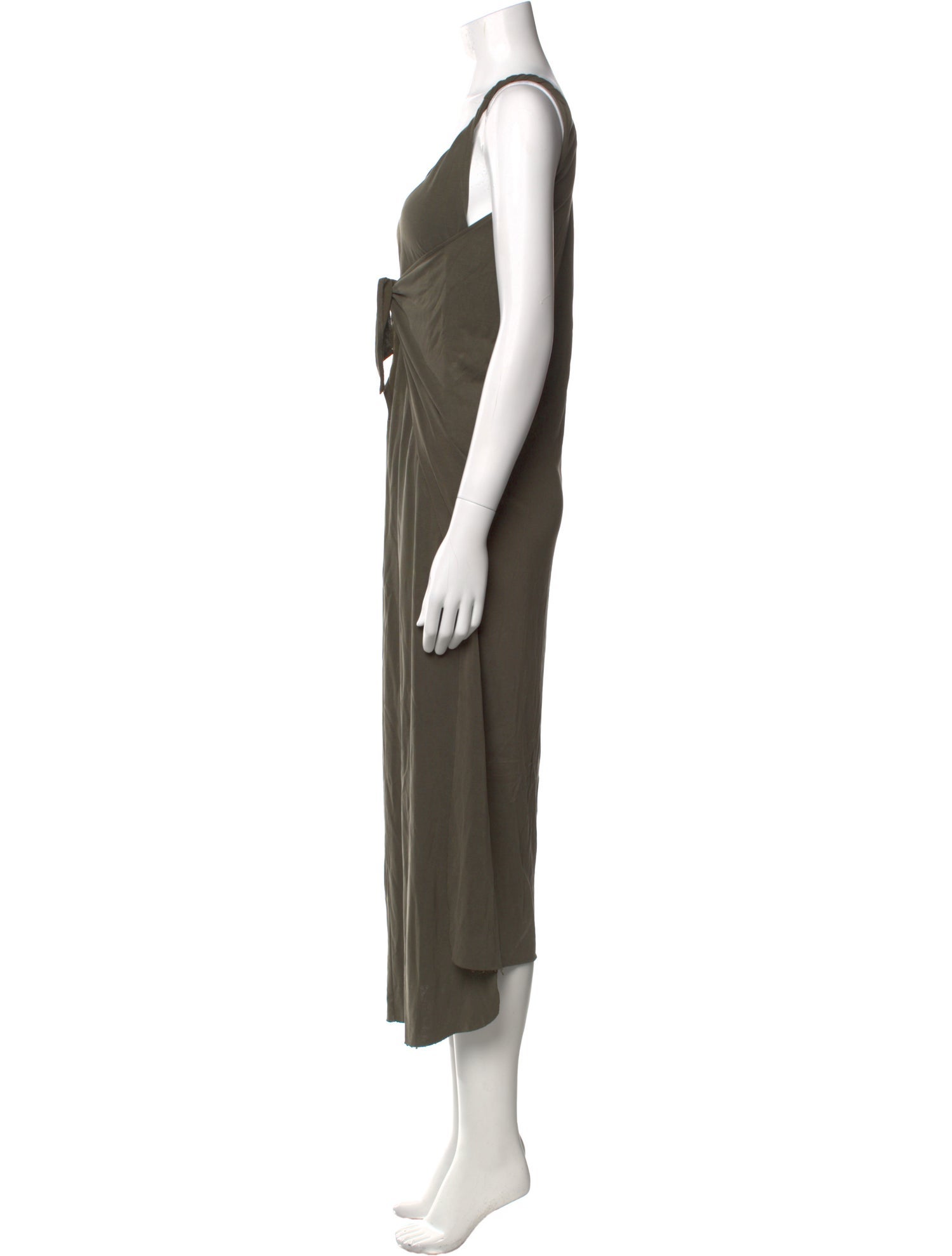 Vince Scoop Neck Long Dress