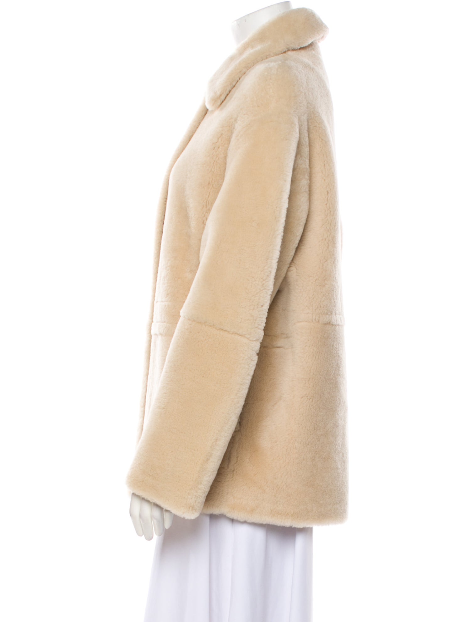 Vince Shearling Fur Coat