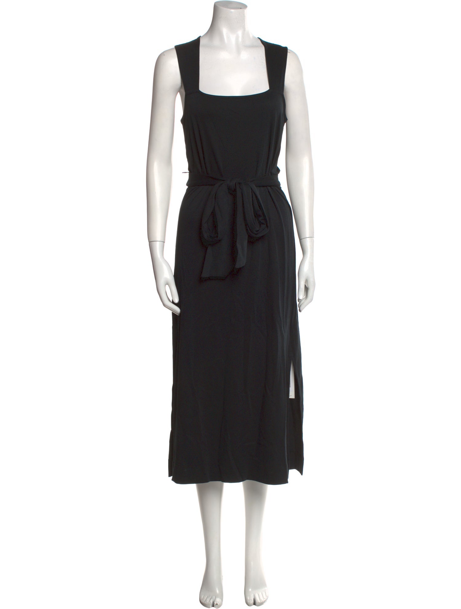 Vince Square Neckline Long Dress