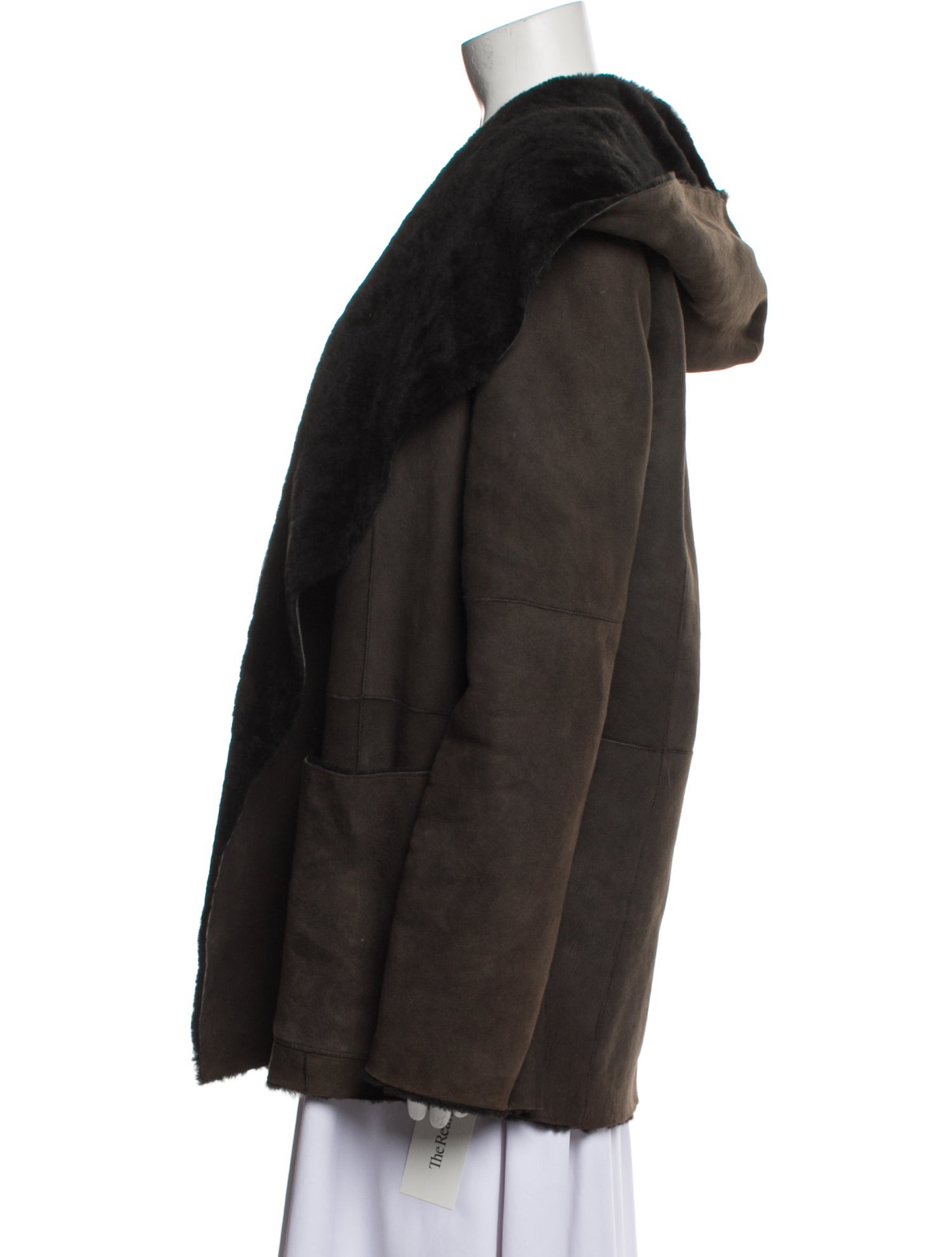 Vince Shearling Fur Coat