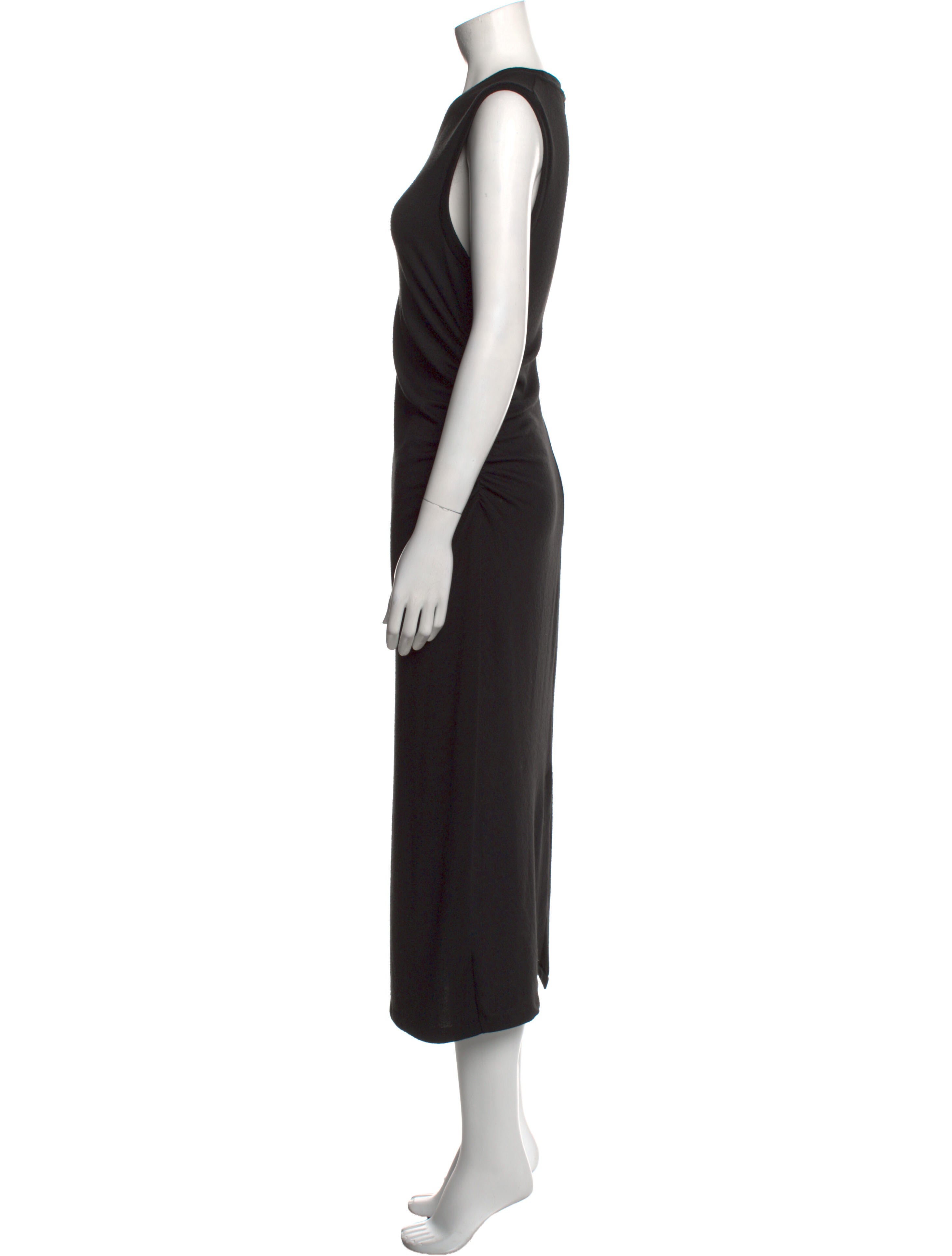 Vince Crew Neck Midi Length Dress