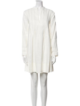 Vince Crew Neck Mini Dress