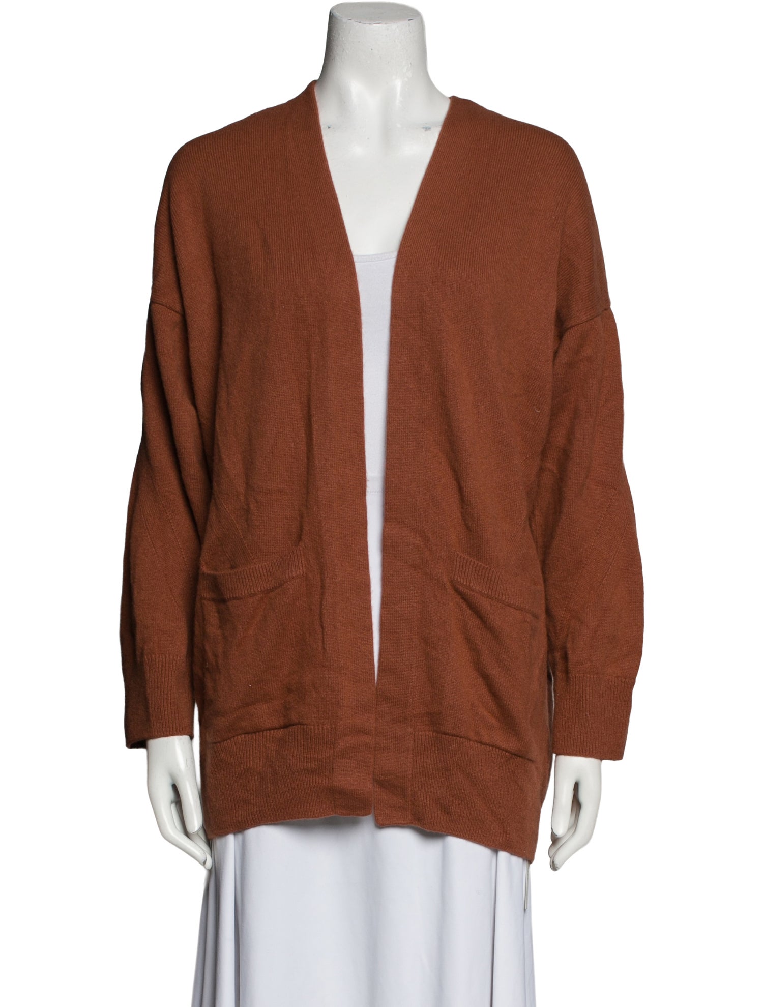 Vince Cashmere Open Front Sweater