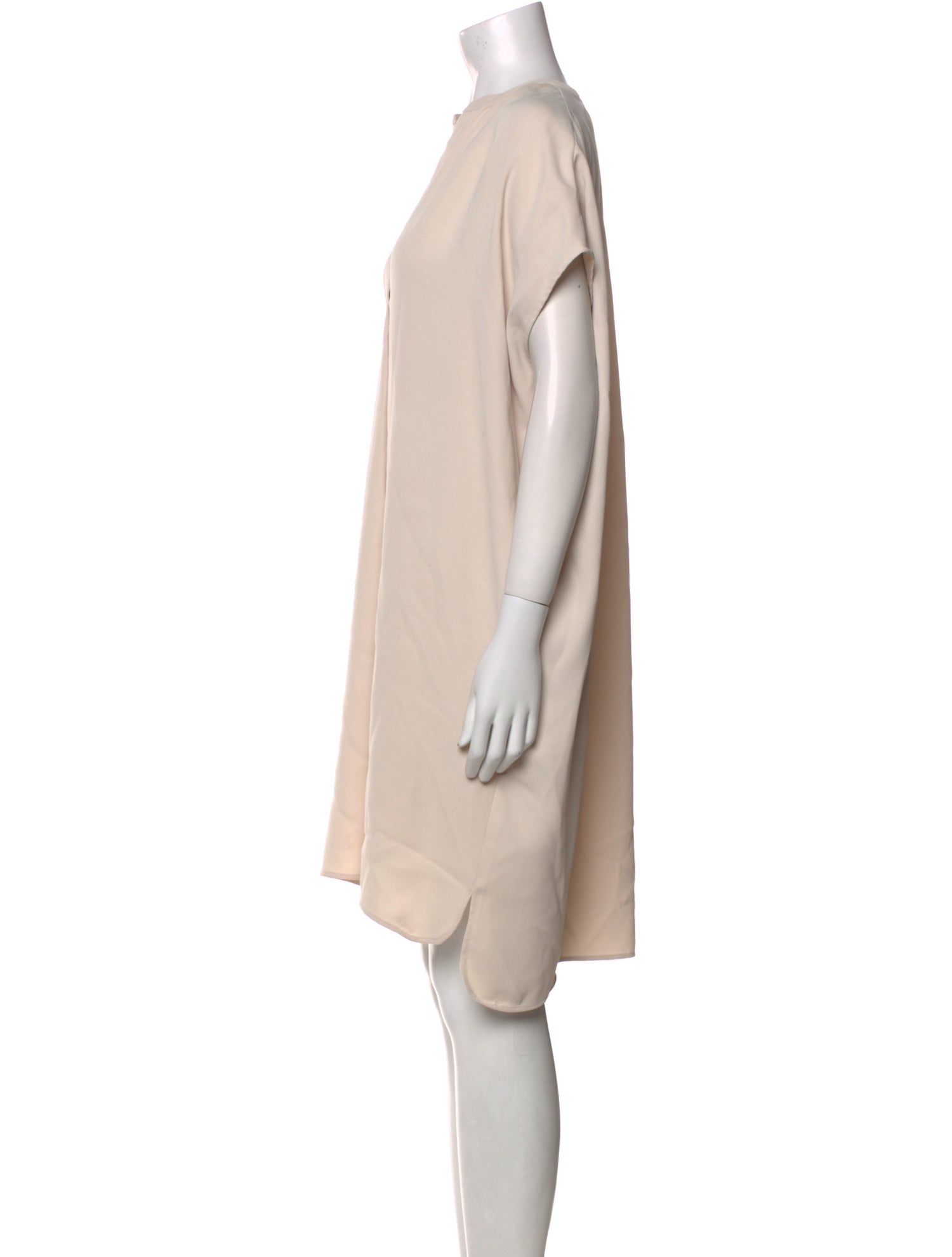 Vince V-Neck Knee-Length Dress