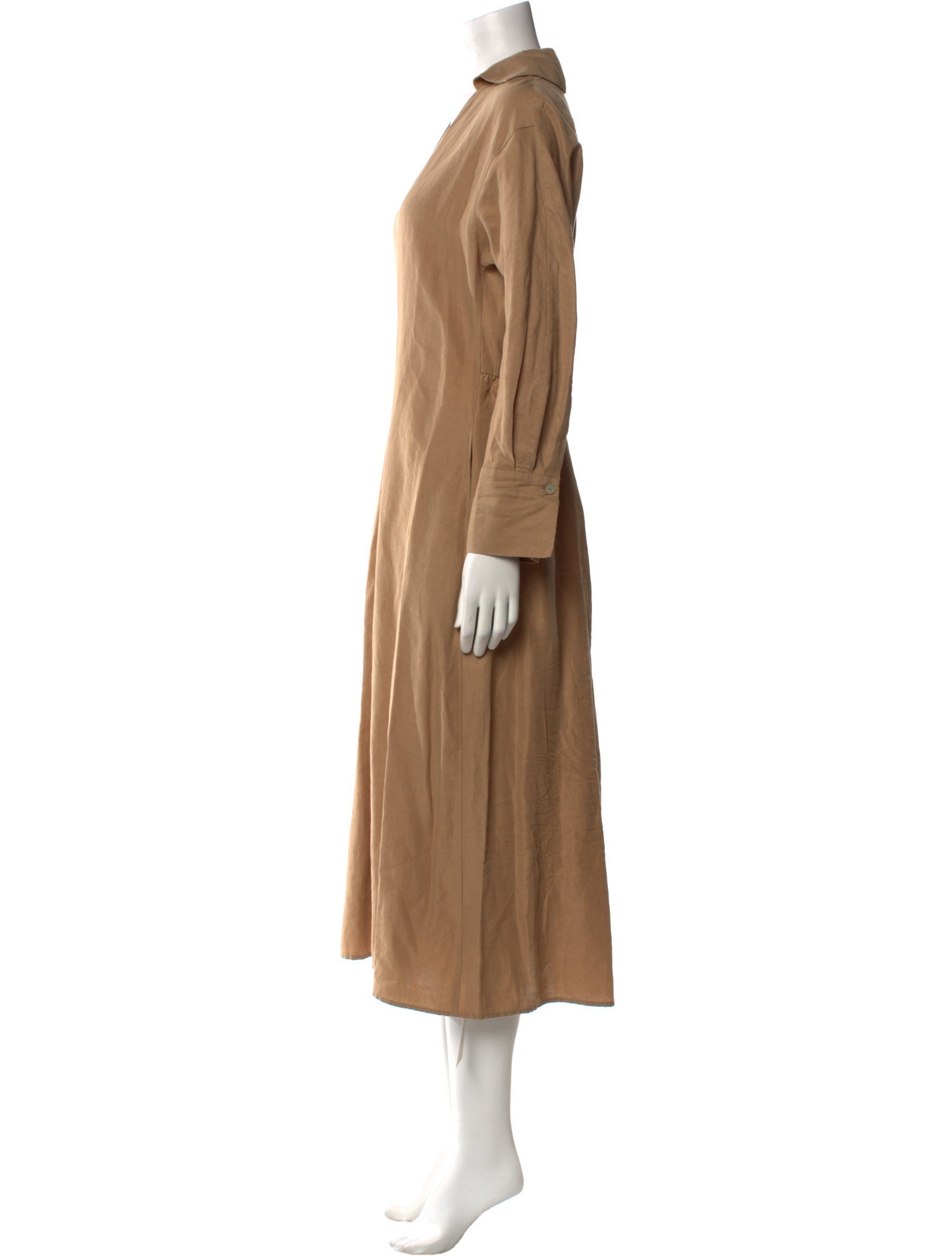 Vince V-Neck Long Dress