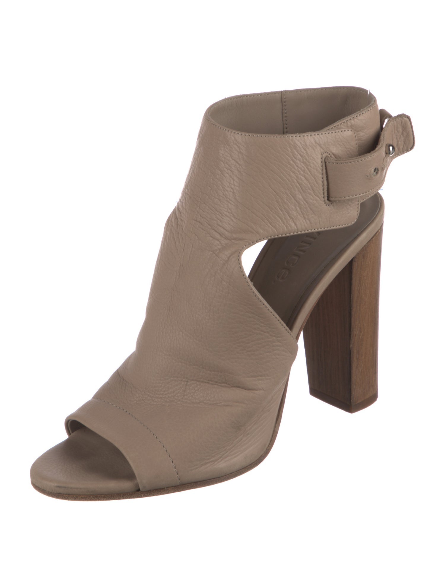 Vince Leather Slingback Pumps