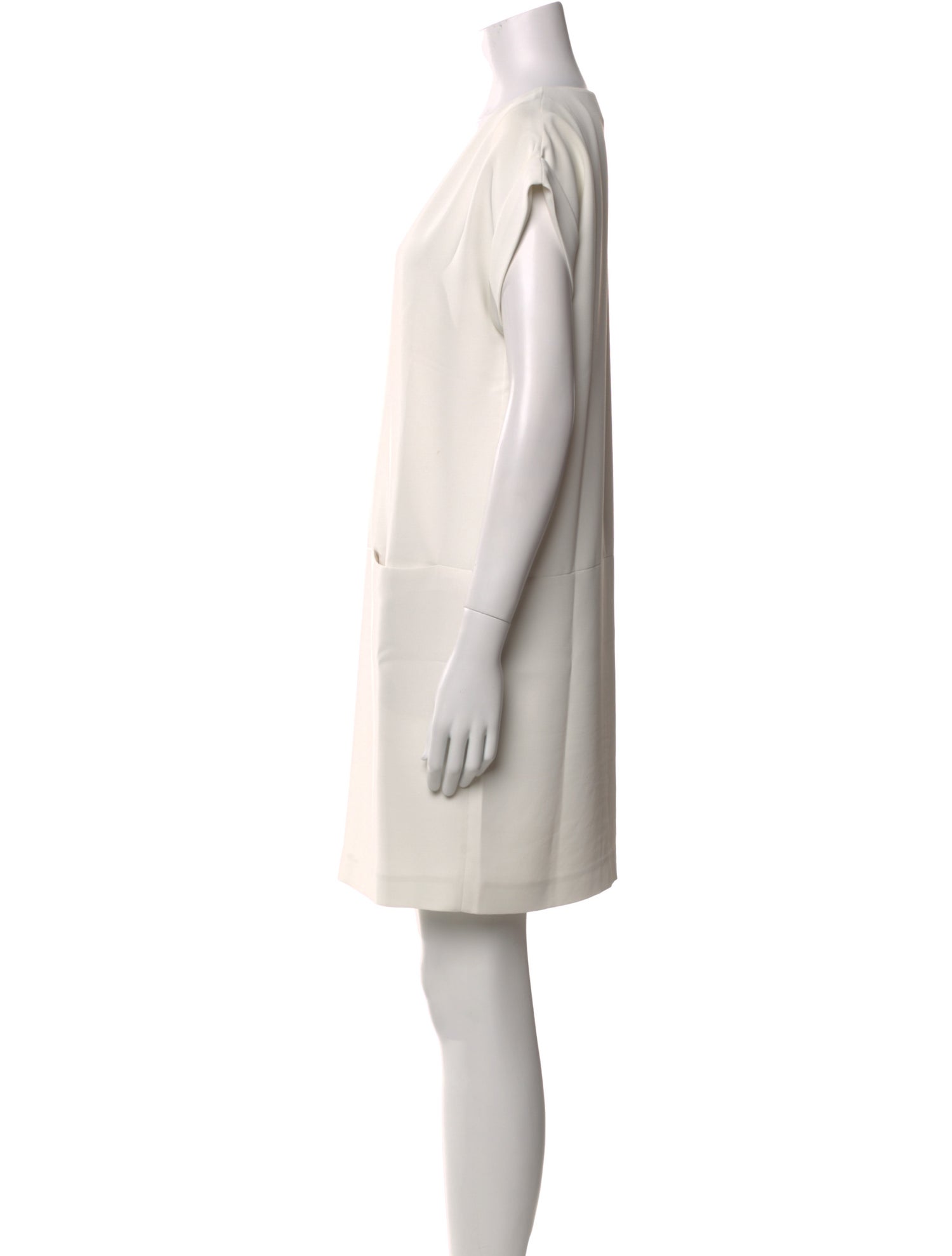 Vince V-Neck Mini Dress