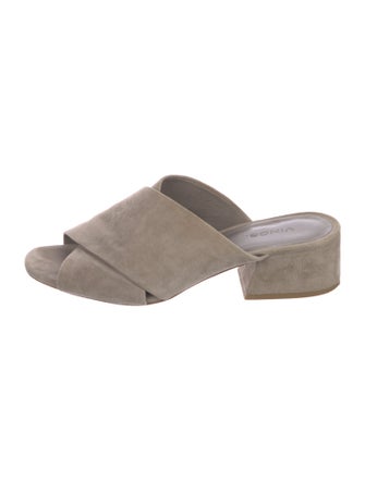 Vince Suede Slides