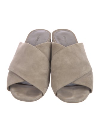 Vince Suede Slides