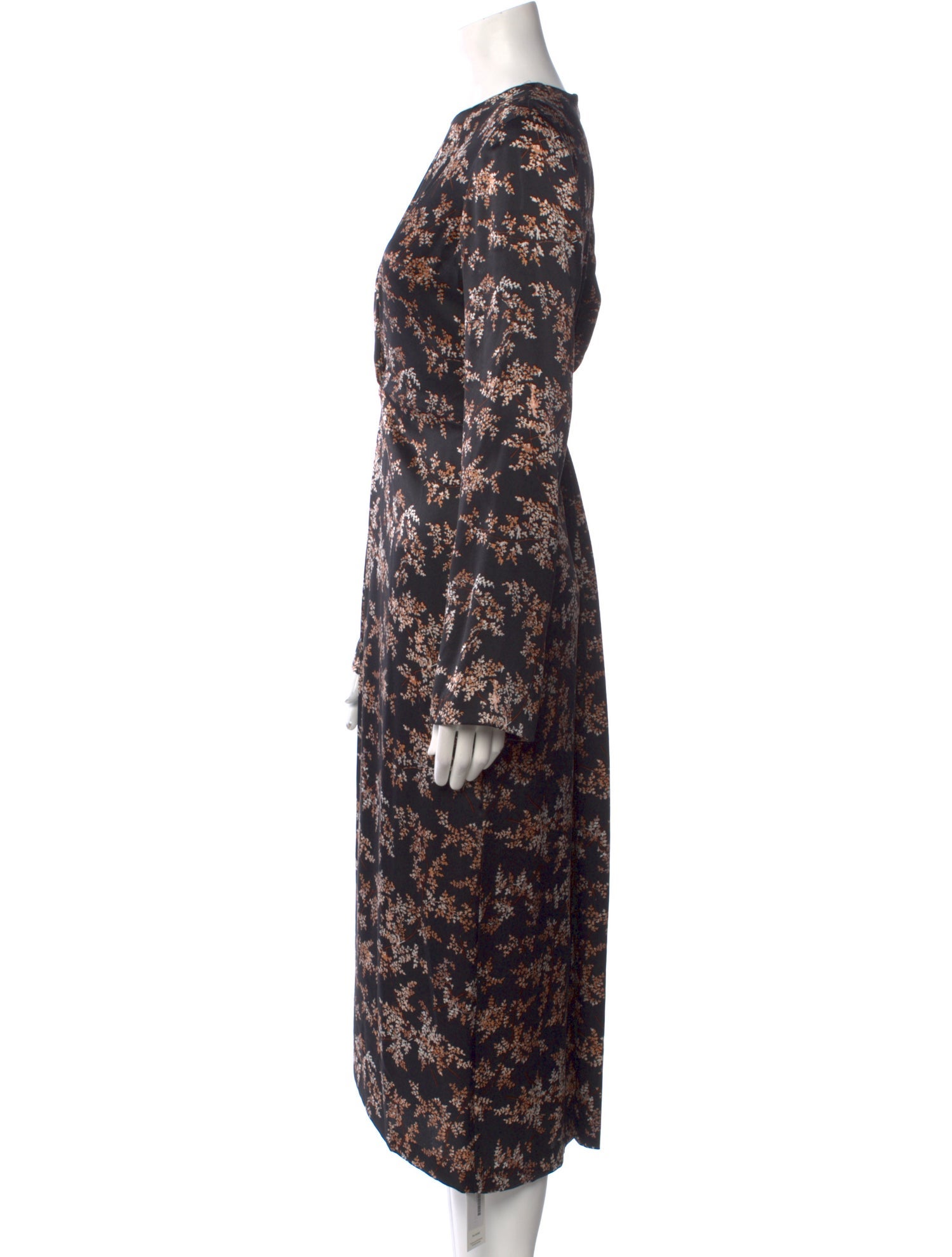 Vince Silk Long Dress