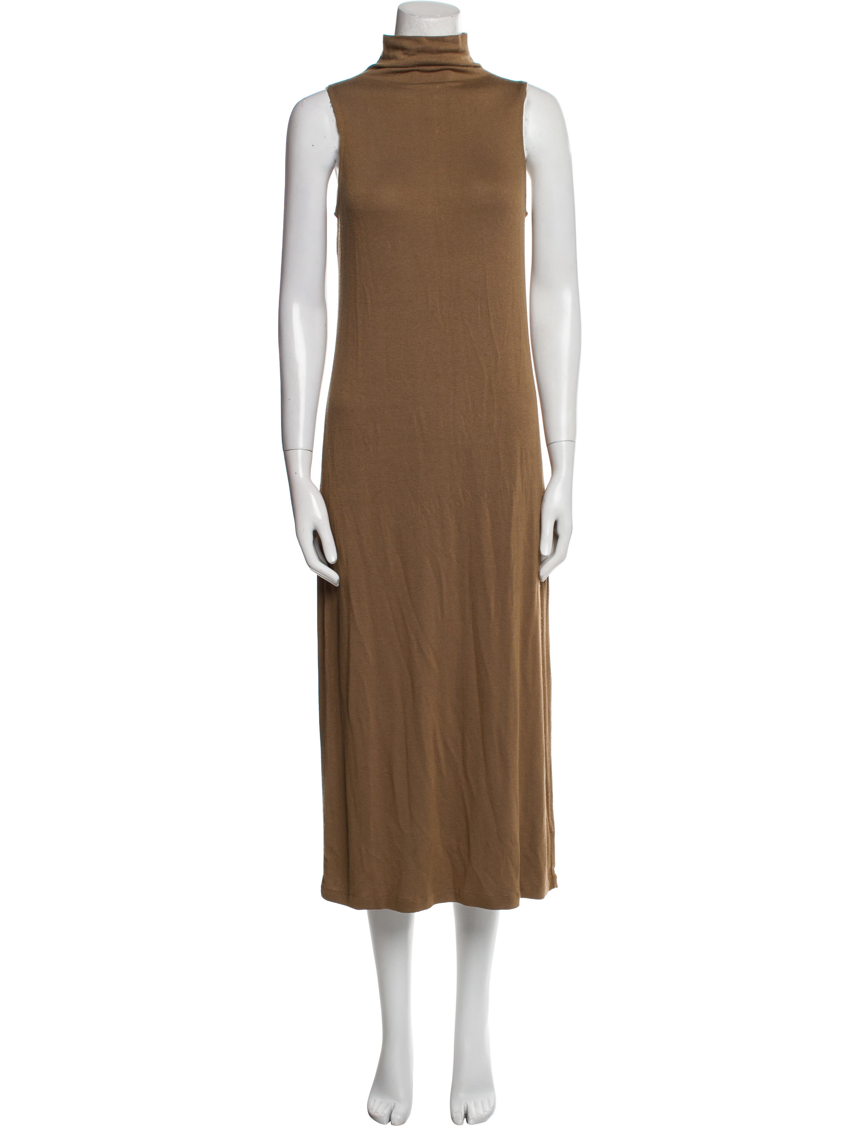 Vince Turtleneck Long Dress