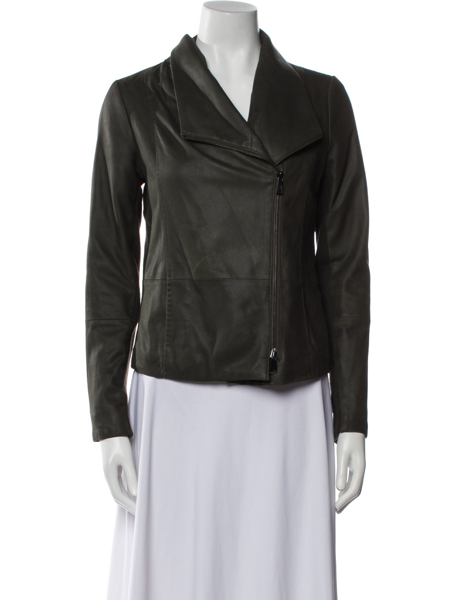 Vince Leather Biker Jacket