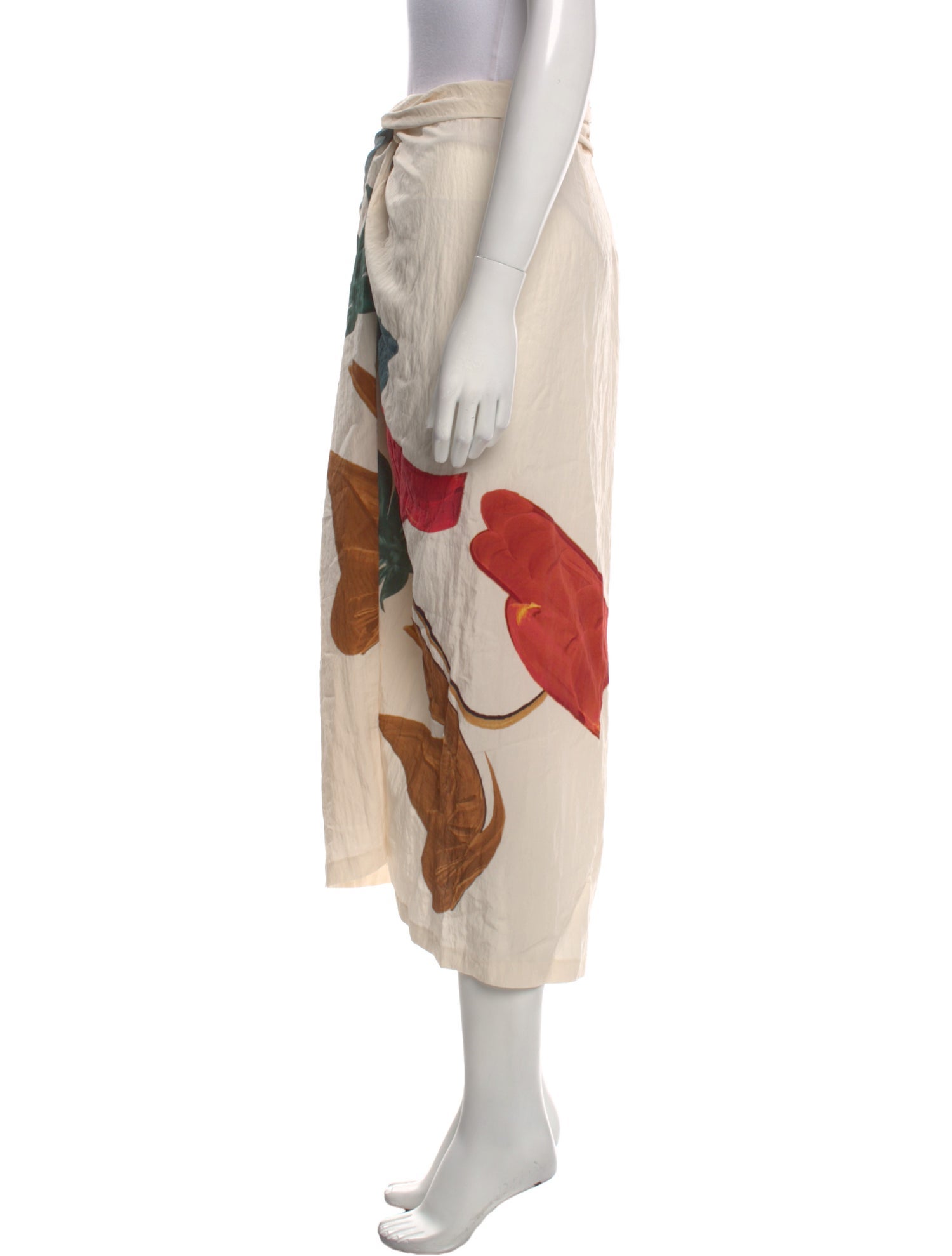 Vince Nylon Midi Length Skirt