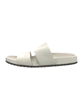 Vince Leather Slides