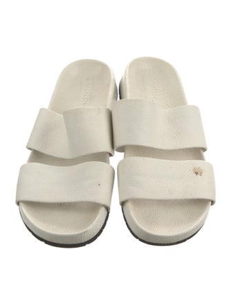 Vince Leather Slides