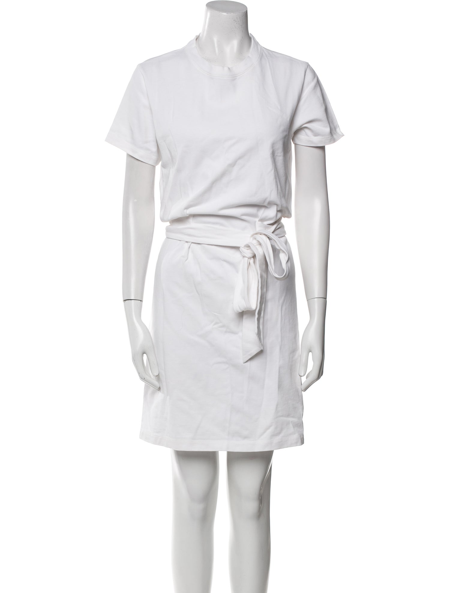 Vince Crew Neck Mini Dress