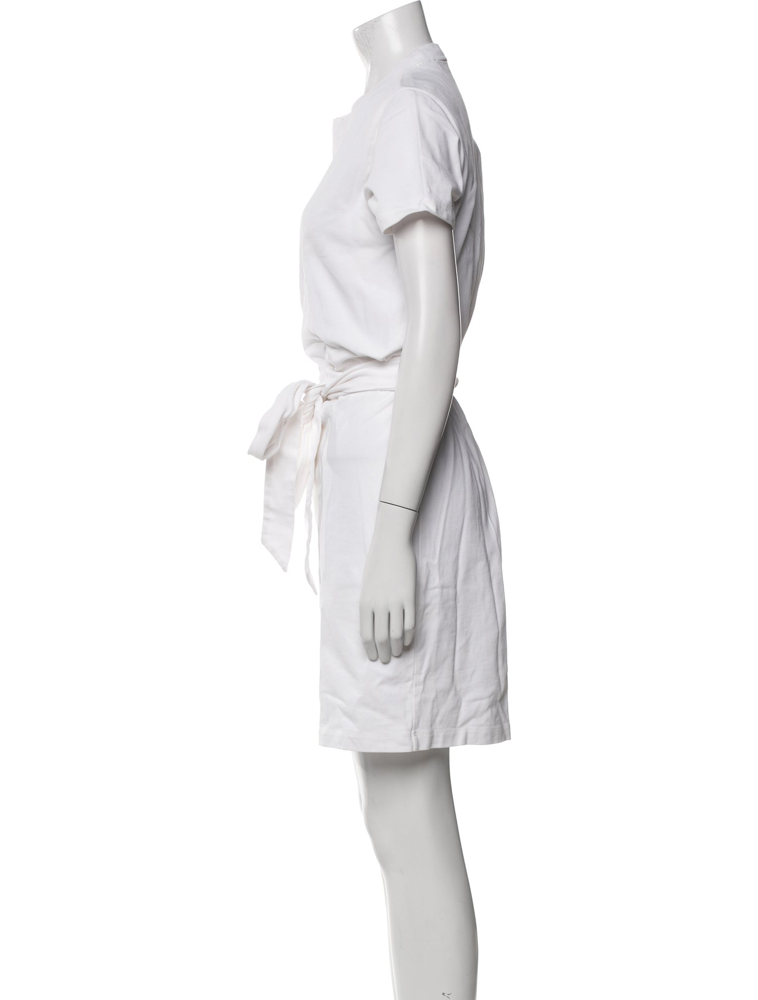 Vince Crew Neck Mini Dress