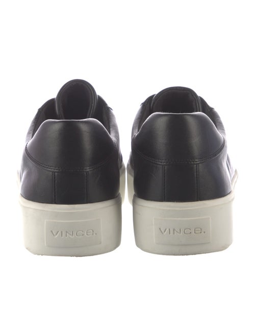 Vince Leather Printed Sneakers