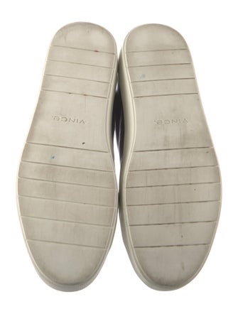 Vince Leather Printed Sneakers