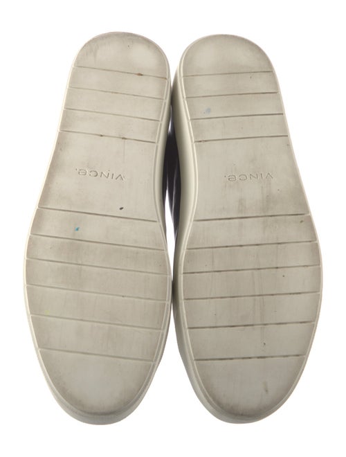 Vince Leather Printed Sneakers