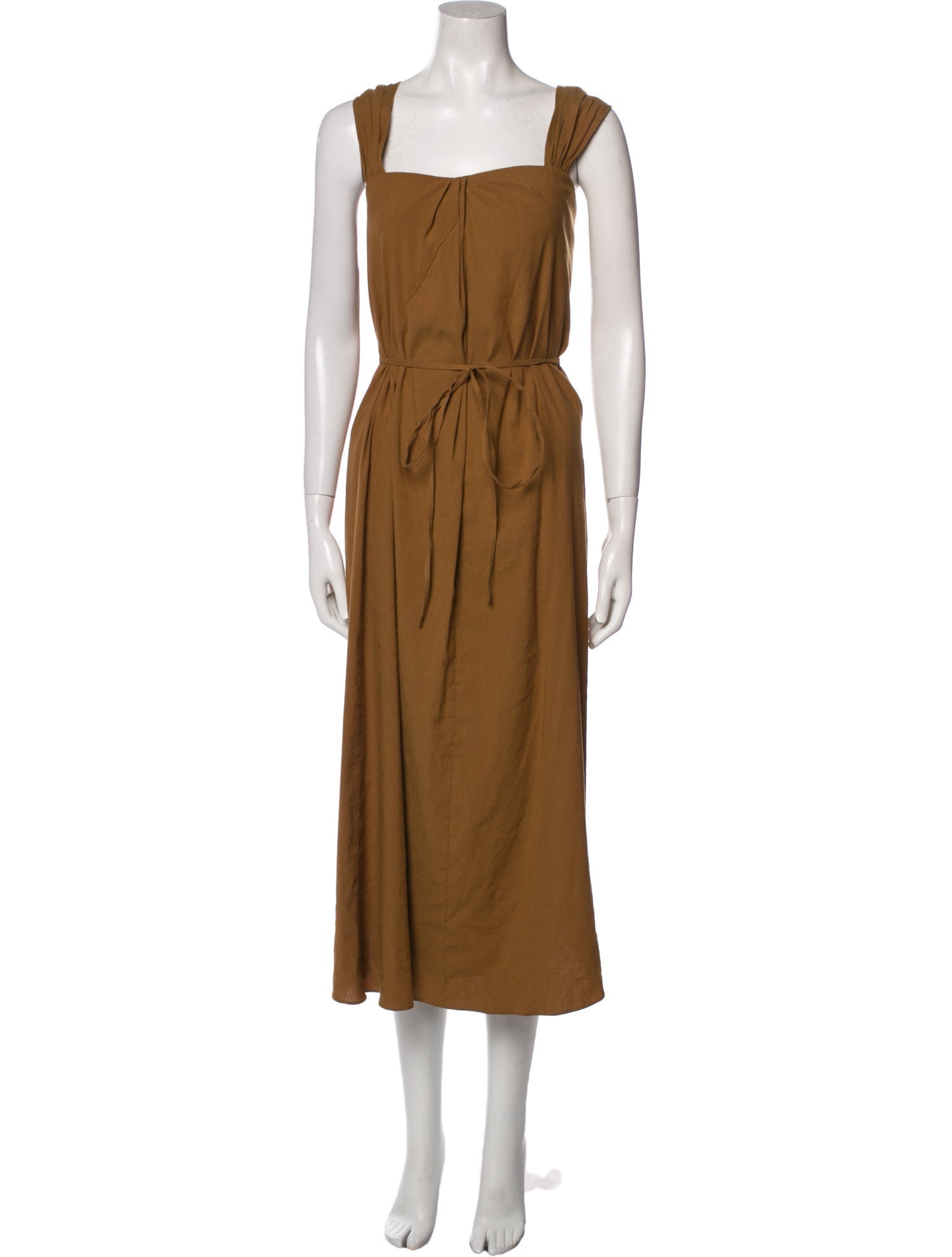 Vince Linen Long Dress