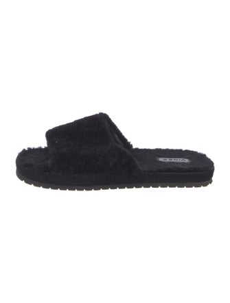Vince Shearling Slides