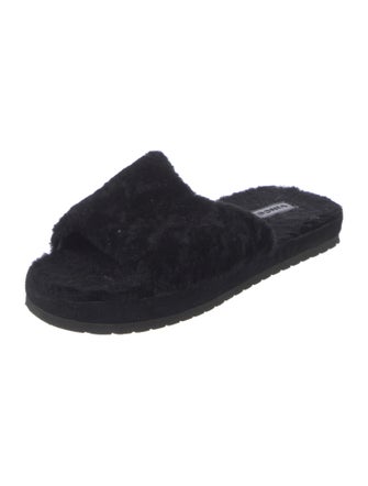 Vince Shearling Slides