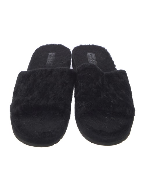 Vince Shearling Slides
