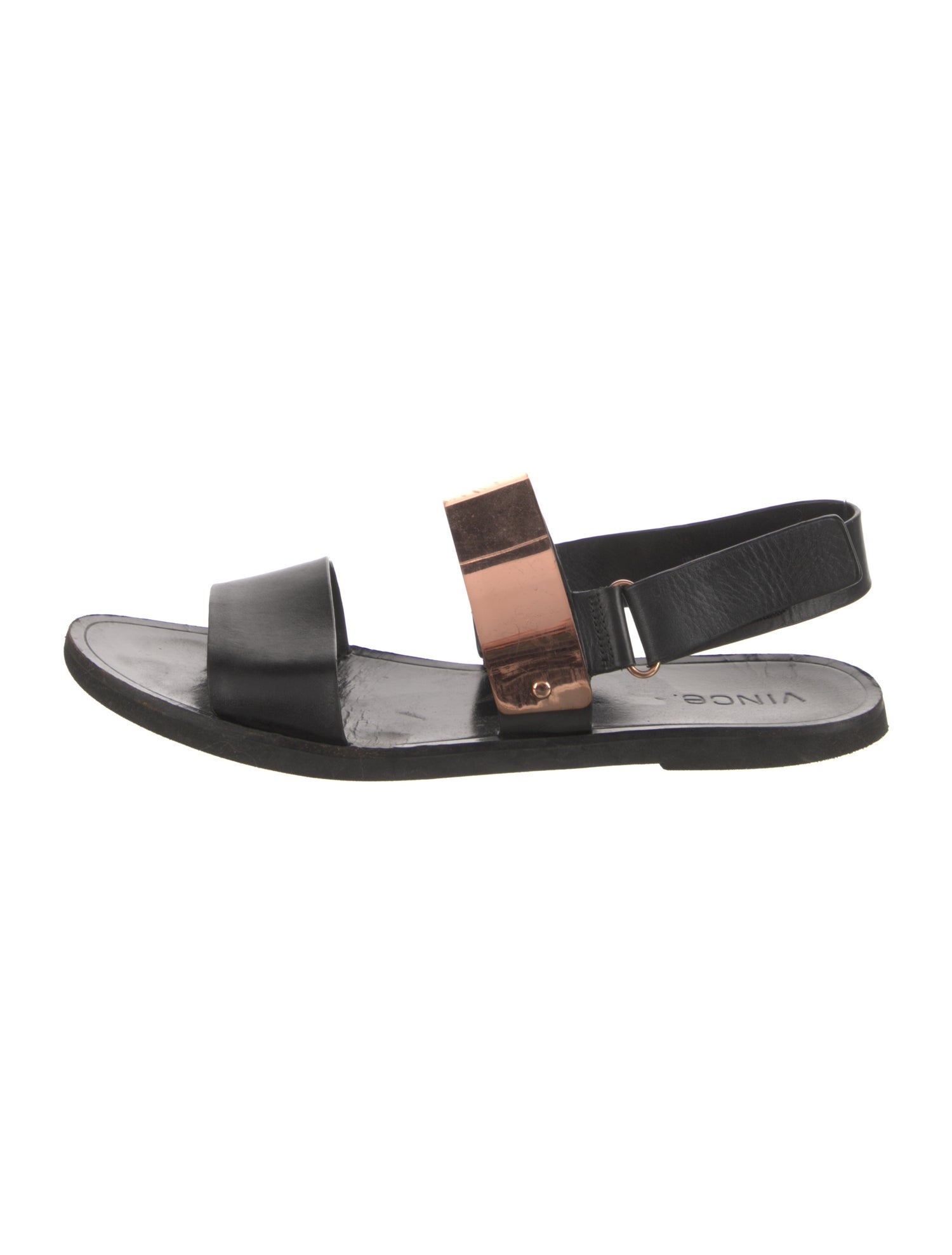 Vince Leather Slingback Sandals