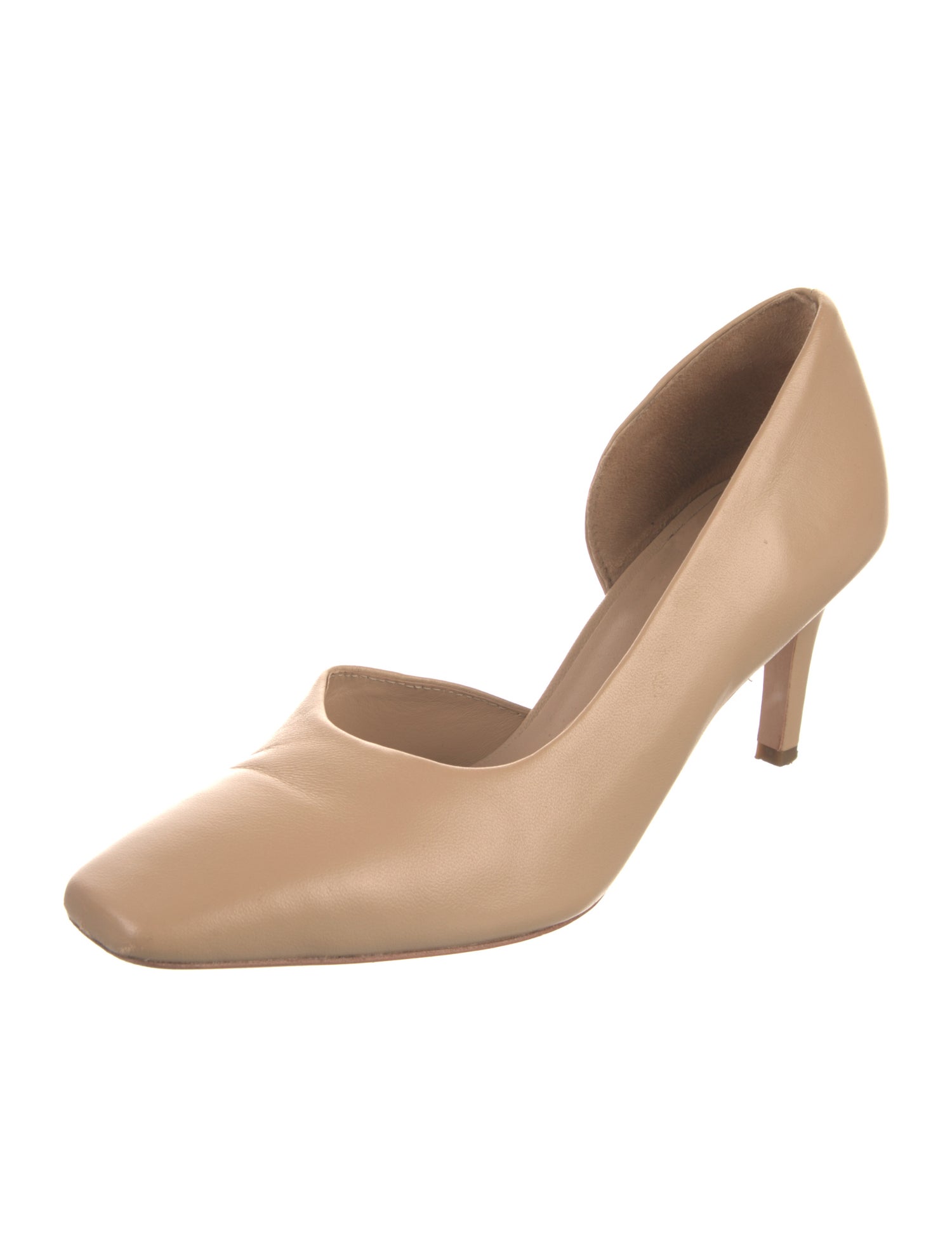 Vince Leather D'Orsay Pumps