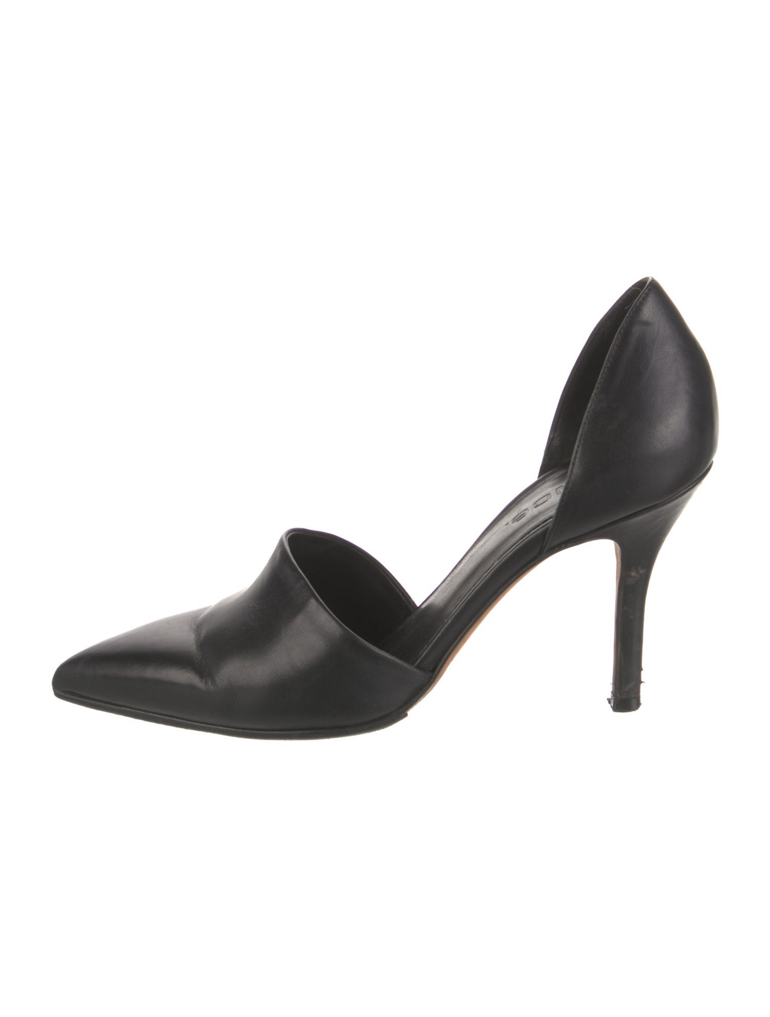 Vince Leather D'Orsay Pumps