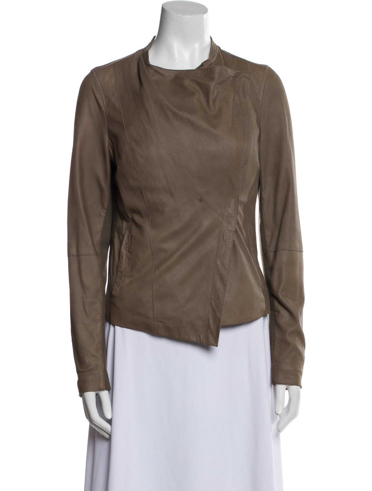 Vince Leather Biker Jacket