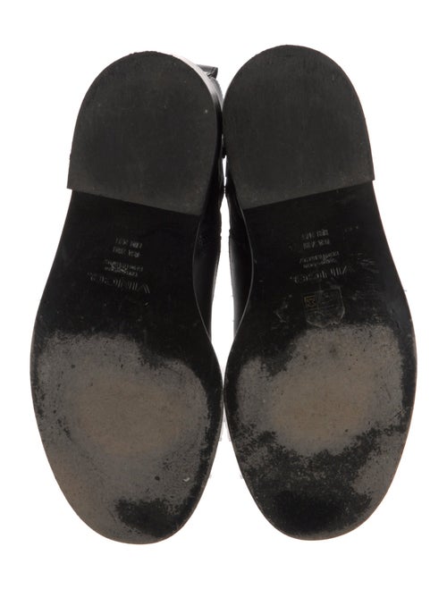 Vince Leather Combat Boots