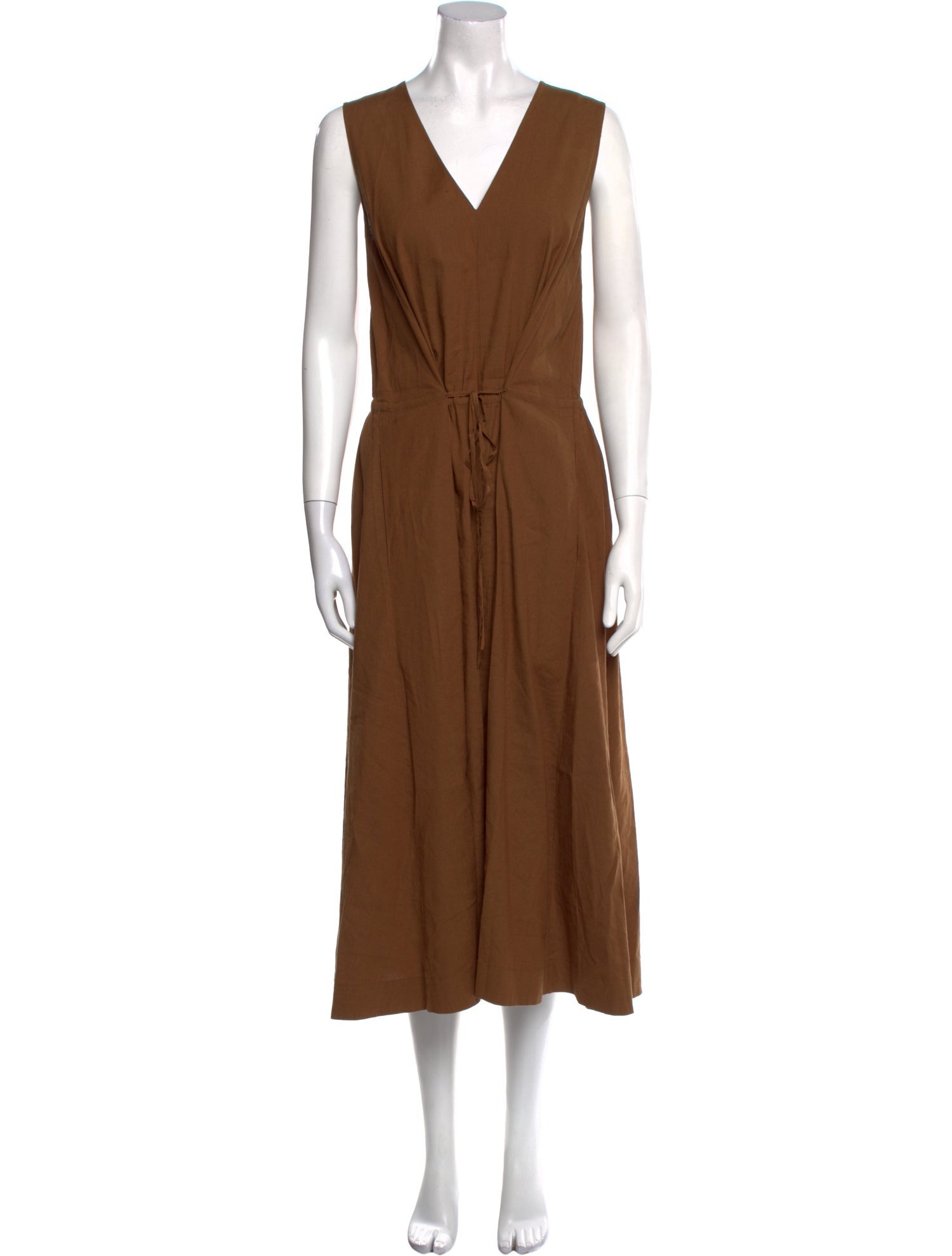 Vince Linen Midi Length Dress