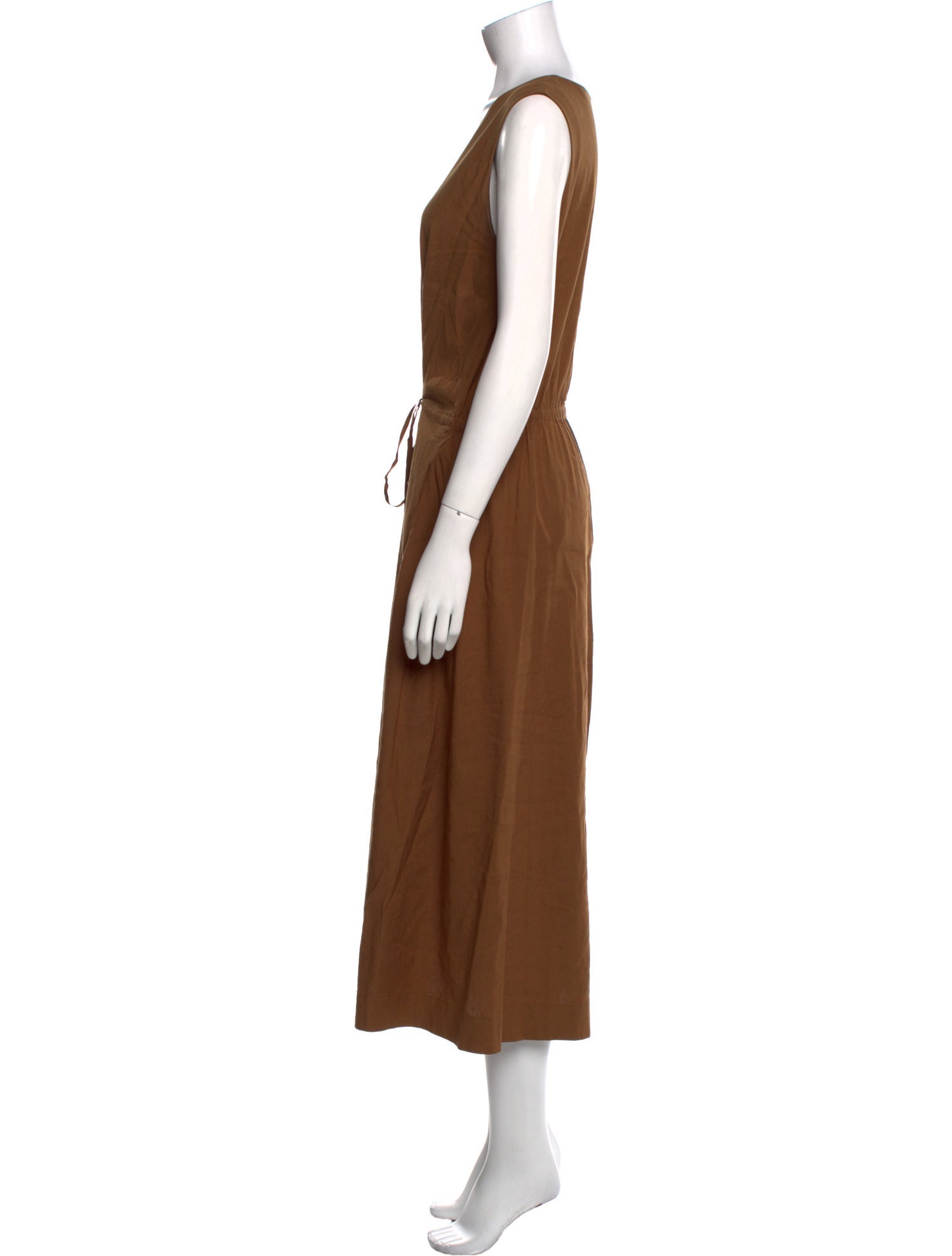 Vince Linen Midi Length Dress