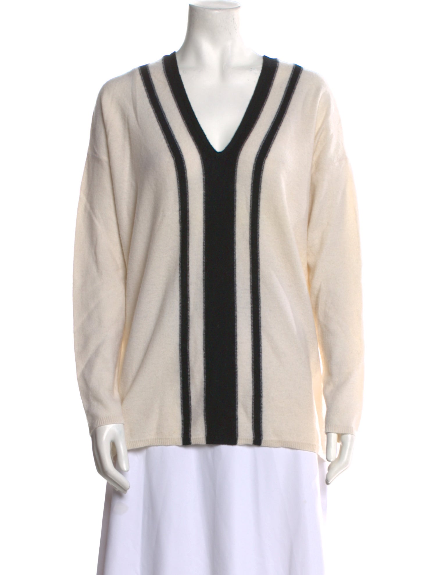 Vince Cashmere Striped Sweater