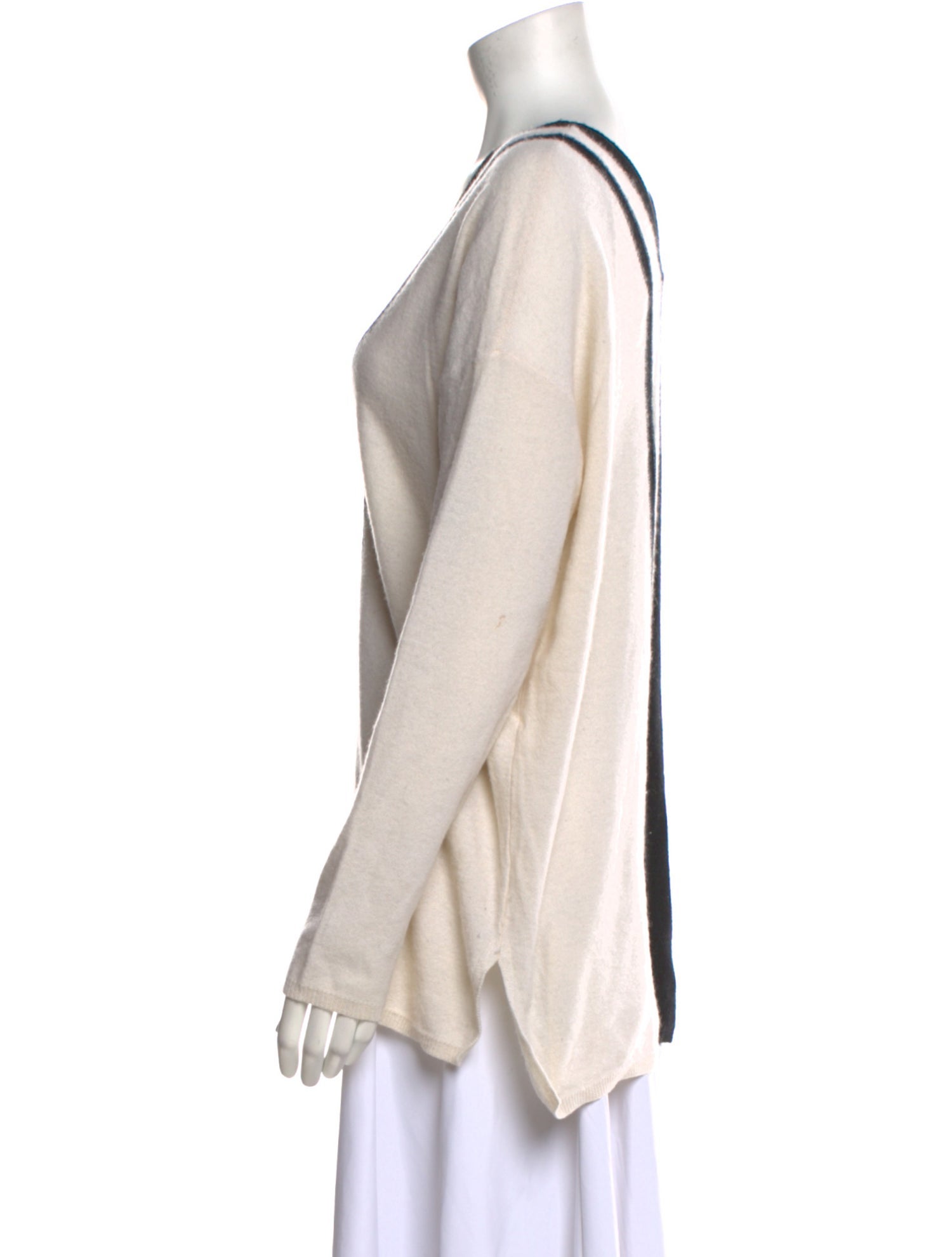 Vince Cashmere Striped Sweater