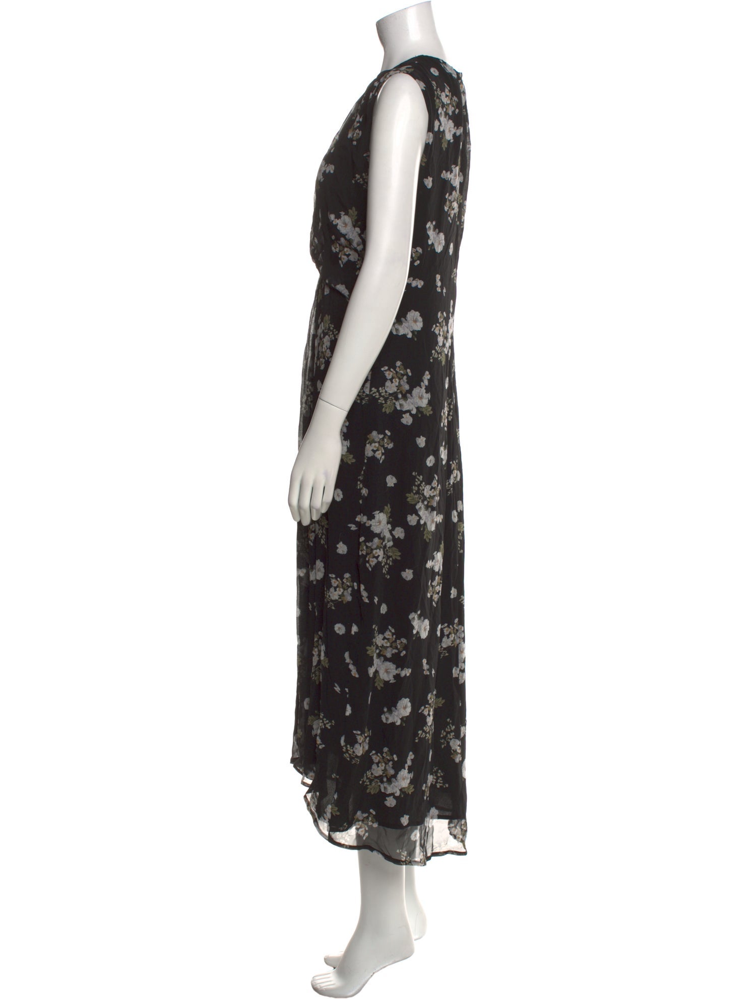 Vince Silk Long Dress