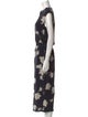 Vince Silk Floral Print Jumpsuit