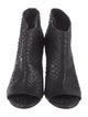 Vince Snakeskin Animal Print Boots