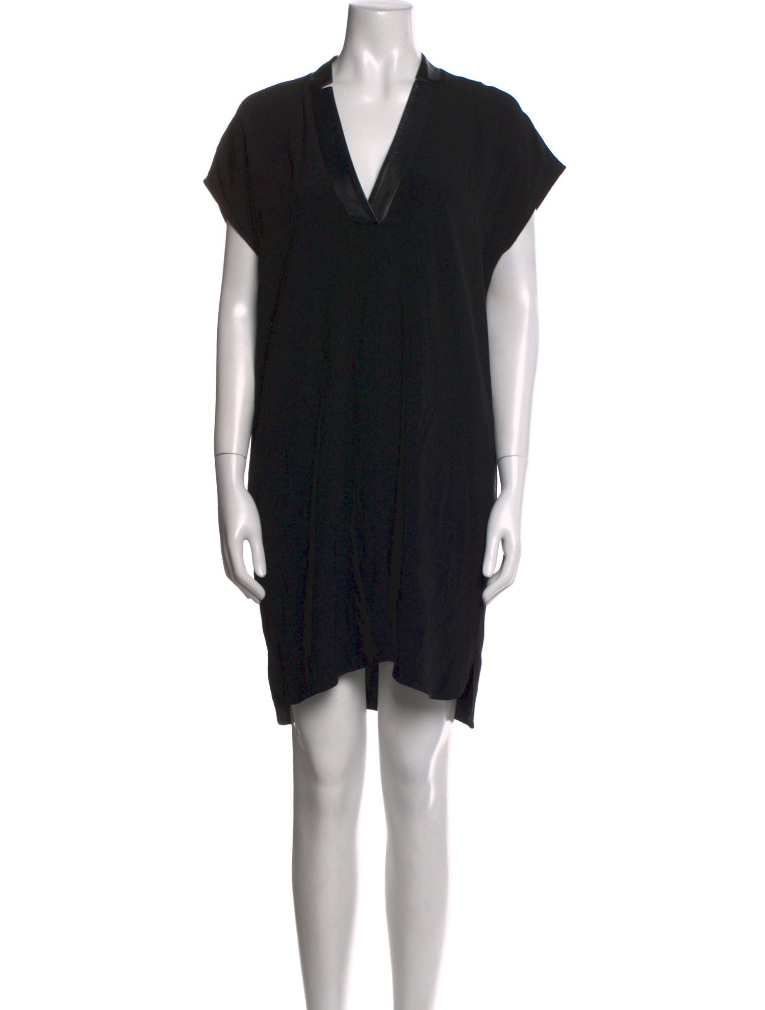 Vince V-Neck Mini Dress