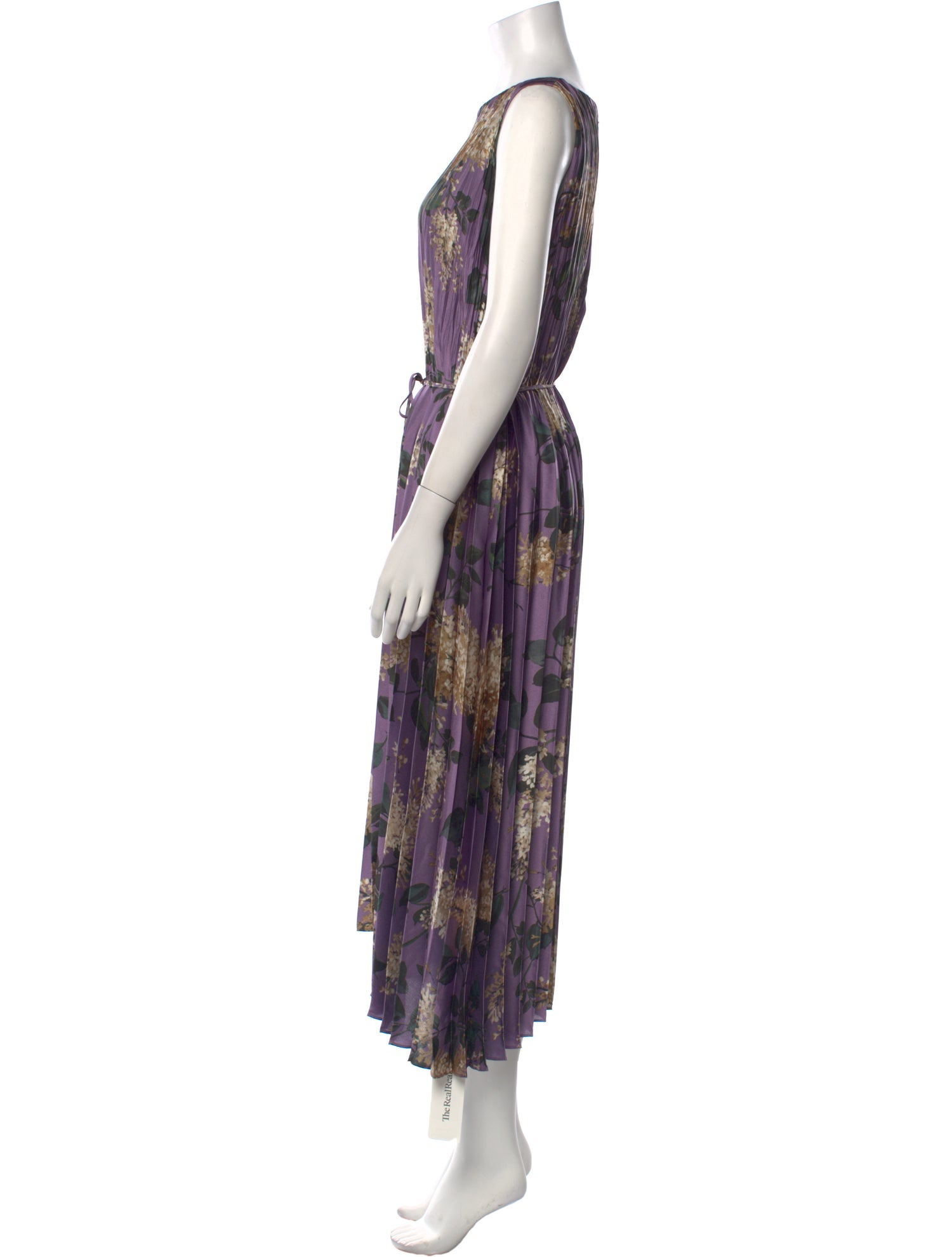 Vince Printed Long Dress