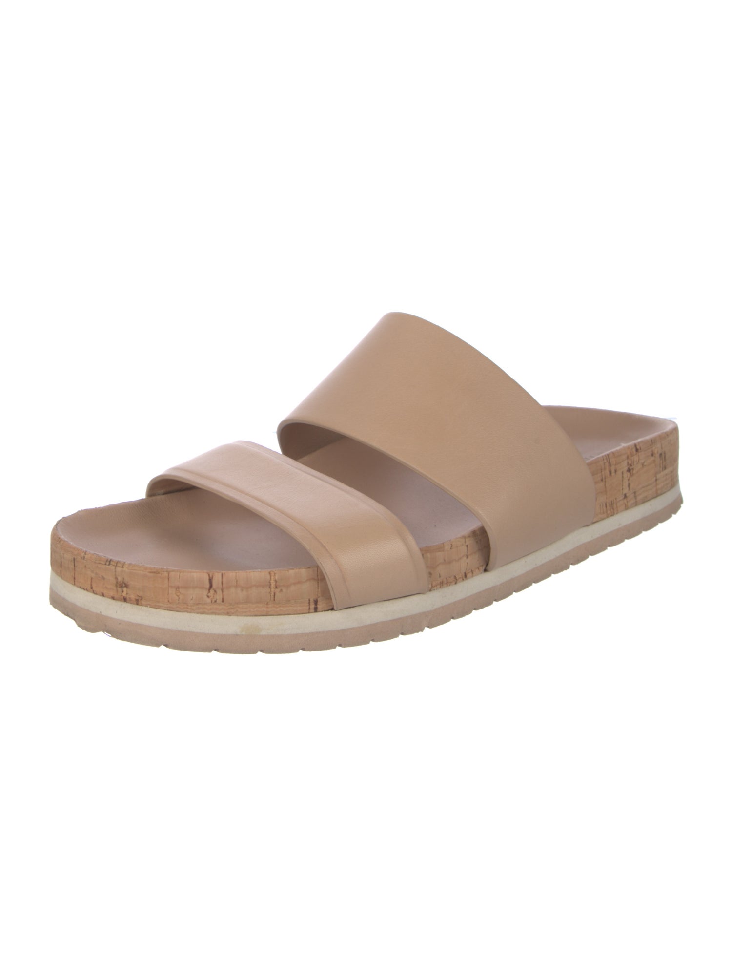 Vince Leather Slides